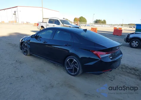 2023 Hyundai Elantra N Line z USA, uszkodzony, nr VIN KMHLR4AF3PU581327